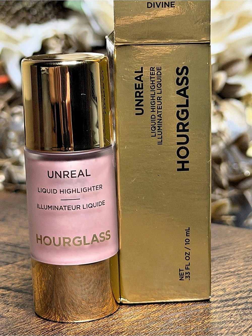 Hourglass Unreal Liquid Highlighter Divine Pink Opal Highlighter NWT